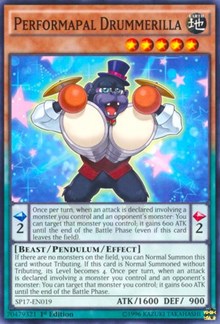 Performapal Drummerilla (Starfoil) [Star Pack - Battle Royal]