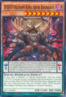 D/D/D Oblivion King Abyss Ragnarok (Starfoil) [Star Pack - Battle Royal]