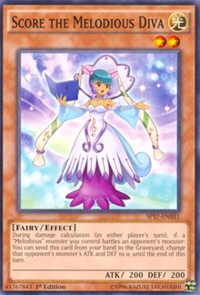 Score the Melodious Diva (Starfoil) [Star Pack - Battle Royal]