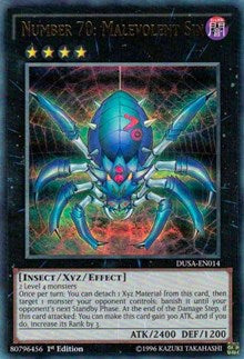 Number 70: Malevolent Sin [Duelist Saga]