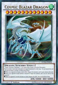 Cosmic Blazar Dragon [Duelist Saga]