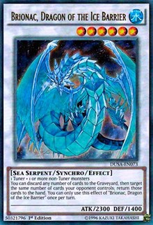 Brionac, Dragon of the Ice Barrier [Duelist Saga]
