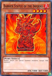 Barrier Statue of the Inferno [OTS Tournament Pack 4]