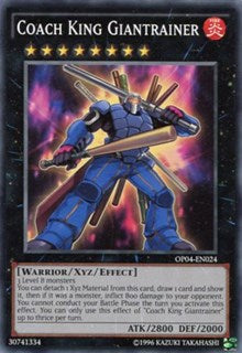 Coach King Giantrainer [OTS Tournament Pack 4]