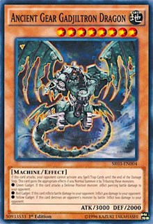 Ancient Gear Gadjiltron Dragon [Structure Deck: Machine Reactor]