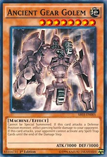 Ancient Gear Golem [Structure Deck: Machine Reactor]