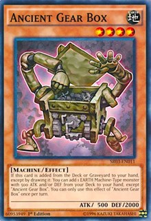 Ancient Gear Box [Structure Deck: Machine Reactor]