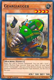Geargiauger [Structure Deck: Machine Reactor]