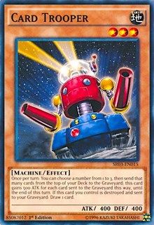 Card Trooper [Structure Deck: Machine Reactor]