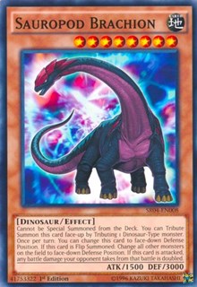Sauropod Brachion [Structure Deck: Dinosmasher's Fury]