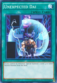 Unexpected Dai [Structure Deck: Dinosmasher's Fury]