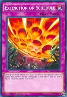 Extinction on Schedule [Structure Deck: Dinosmasher's Fury]