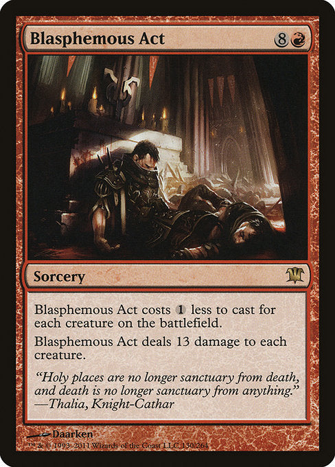 Blasphemous Act [Innistrad]