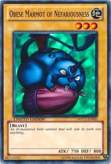 Obese Marmot of Nefariousness [World Championship 2011 Card Pack]