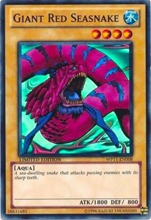 Giant Red Seasnake [World Championship 2011 Card Pack]