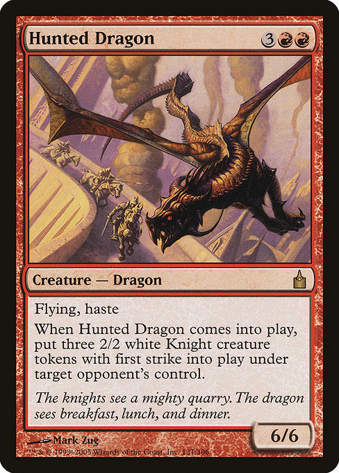 Hunted Dragon [Ravnica: City of Guilds]