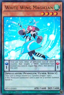 White Wing Magician [Pendulum Evolution]