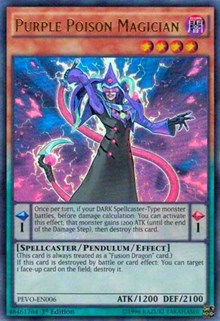 Purple Poison Magician [Pendulum Evolution]