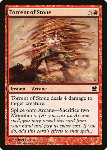 Torrent of Stone [Modern Masters] - BinderPOS Limited (dev2)