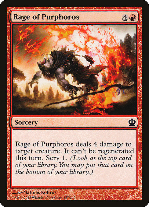 Rage of Purphoros [Theros] - BinderPOS Limited (dev2)