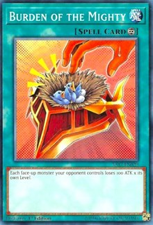 Burden of the Mighty [Starter Deck: Link Strike]