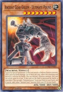 Ancient Gear Golem - Ultimate Pound [Code of the Duelist]