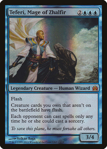 Teferi, Mage of Zhalfir [From the Vault: Legends]