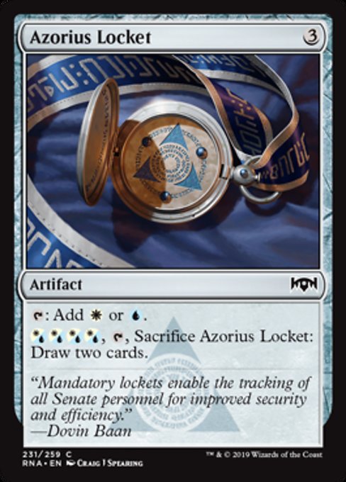 Azorius Locket [Ravnica Allegiance]
