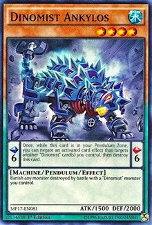 Dinomist Ankylos [2017 Mega-Tins Mega Pack]