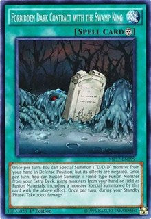 Forbidden Dark Contract with the Swamp King [2017 Mega-Tins Mega Pack]