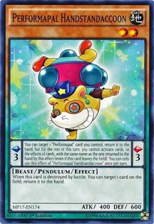 Performapal Handstandaccoon [2017 Mega-Tins Mega Pack]