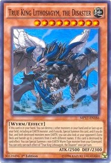 True King Lithosagym, the Disaster [2017 Mega-Tins Mega Pack]