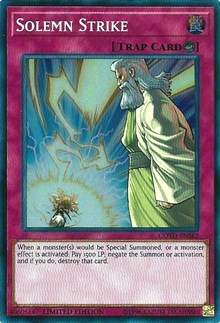 Solemn Strike [Code of the Duelist]