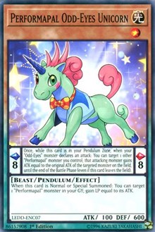 Performapal Odd-Eyes Unicorn [Legendary Dragon Decks]