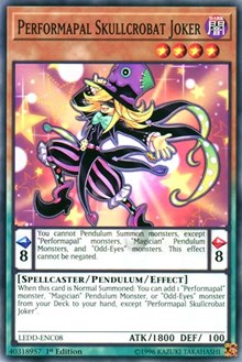 Performapal Skullcrobat Joker [Legendary Dragon Decks]