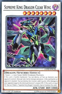 Supreme King Dragon Clear Wing [Legendary Dragon Decks]