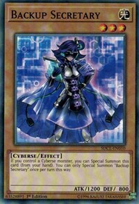 Backup Secretary [Structure Deck: Cyberse Link]