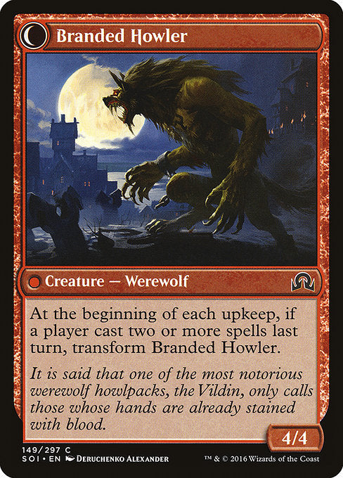 Convicted Killer // Branded Howler [Shadows over Innistrad]