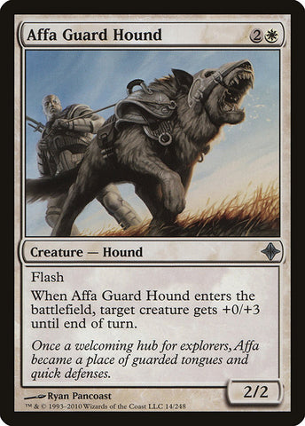 Affa Guard Hound [Rise of the Eldrazi]