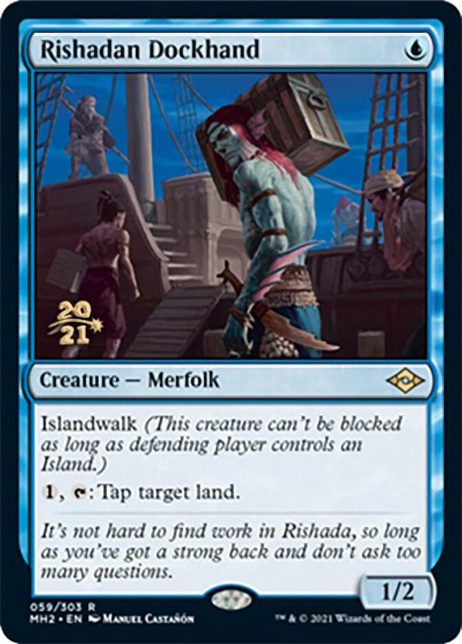 Rishadan Dockhand (Prerelease) [Modern Horizons 2 Prerelease Promos]