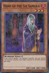 Hand of the Six Samurai [Spirit Warriors]