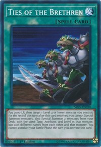 Ties of the Brethren [Structure Deck: Wave of Light]
