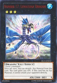 Number 17: Leviathan Dragon (Red) [Duelist League Promo]