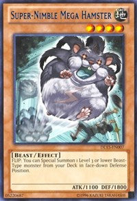 Super-Nimble Mega Hamster (Blue) [Duelist League Promo]