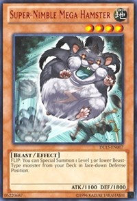 Super-Nimble Mega Hamster (Red) [Duelist League Promo]