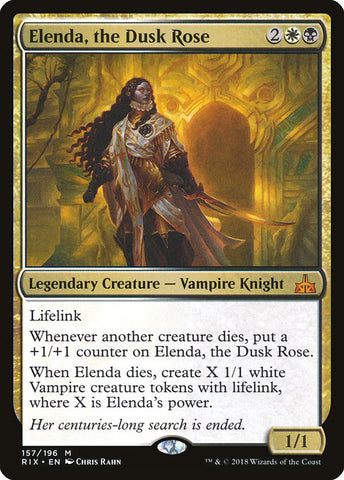 Elenda, the Dusk Rose [Rivals of Ixalan]