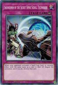 Showdown of the Secret Sense Scroll Techniques [Extreme Force]