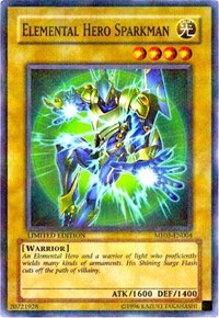 Elemental HERO Sparkman [Mattel Action Figure Promos: Series 3]