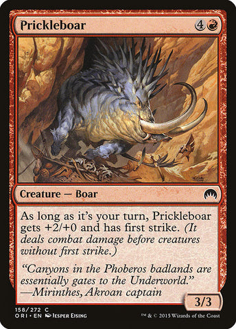 Prickleboar [Magic Origins] - BinderPOS Limited (dev2)