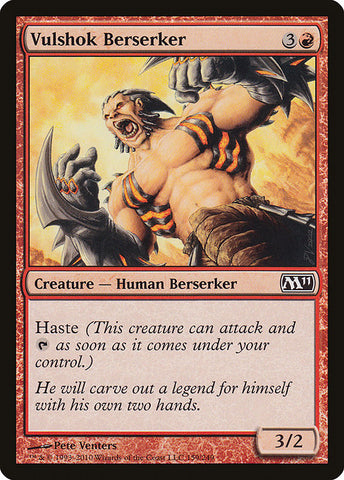 Vulshok Berserker [Magic 2011] - BinderPOS Limited (dev2)